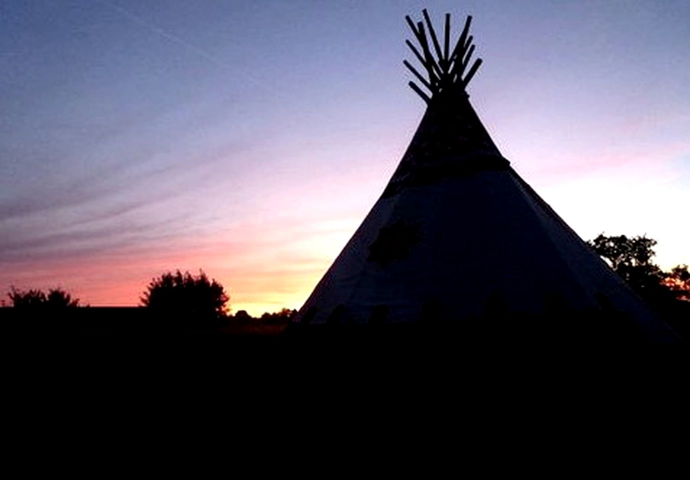 Authentic Tipis Hidden Away in the French Countryside, Charente