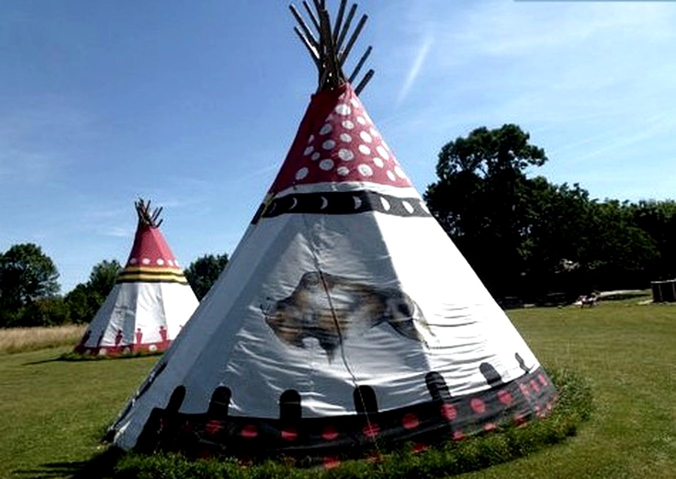 Authentic Tipis Hidden Away in the French Countryside, Charente