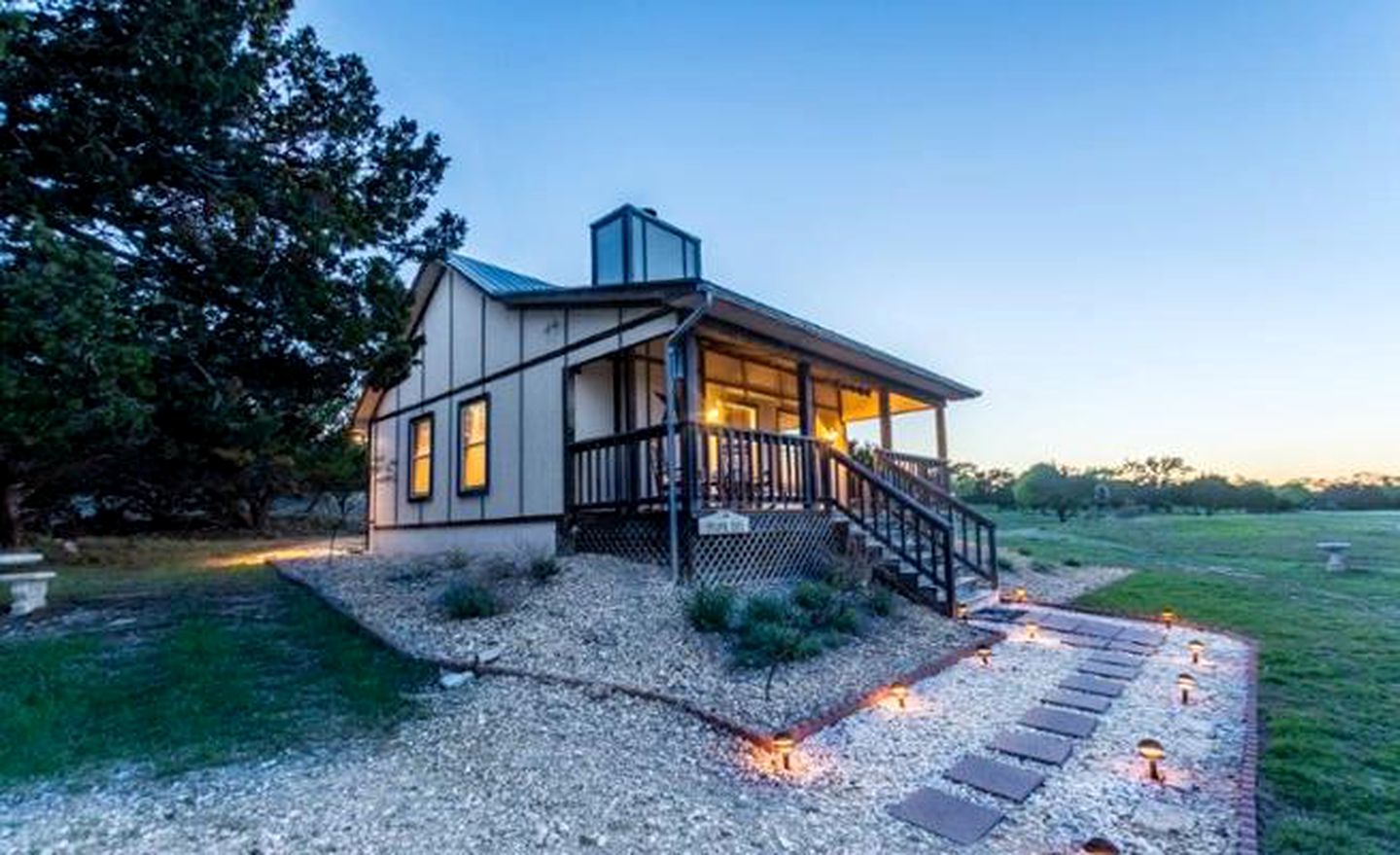Secluded Cottage Rental for Two in the Heart of Hill Country near Fredericksburg, Texas