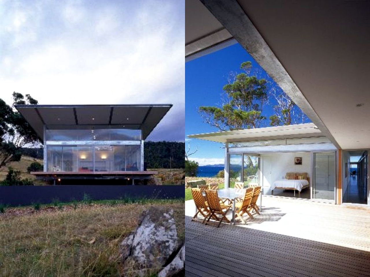 Unique Oceanfront Getaway on Great Oyster Bay in Rocky Hills, Tasmania