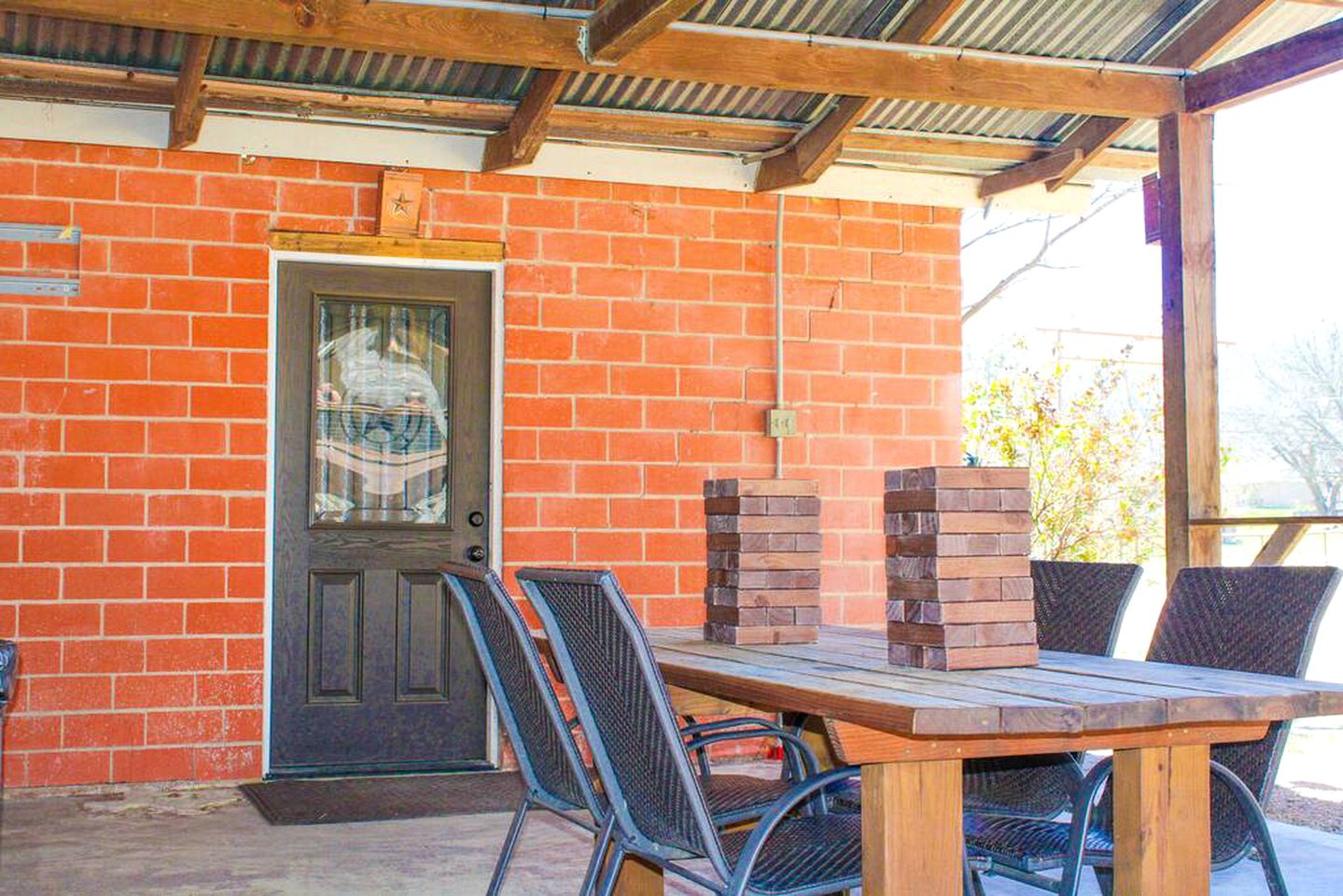 Awesome Glamping Getaways in Texas in this Cozy Tented Cabin near Geronimo Creek