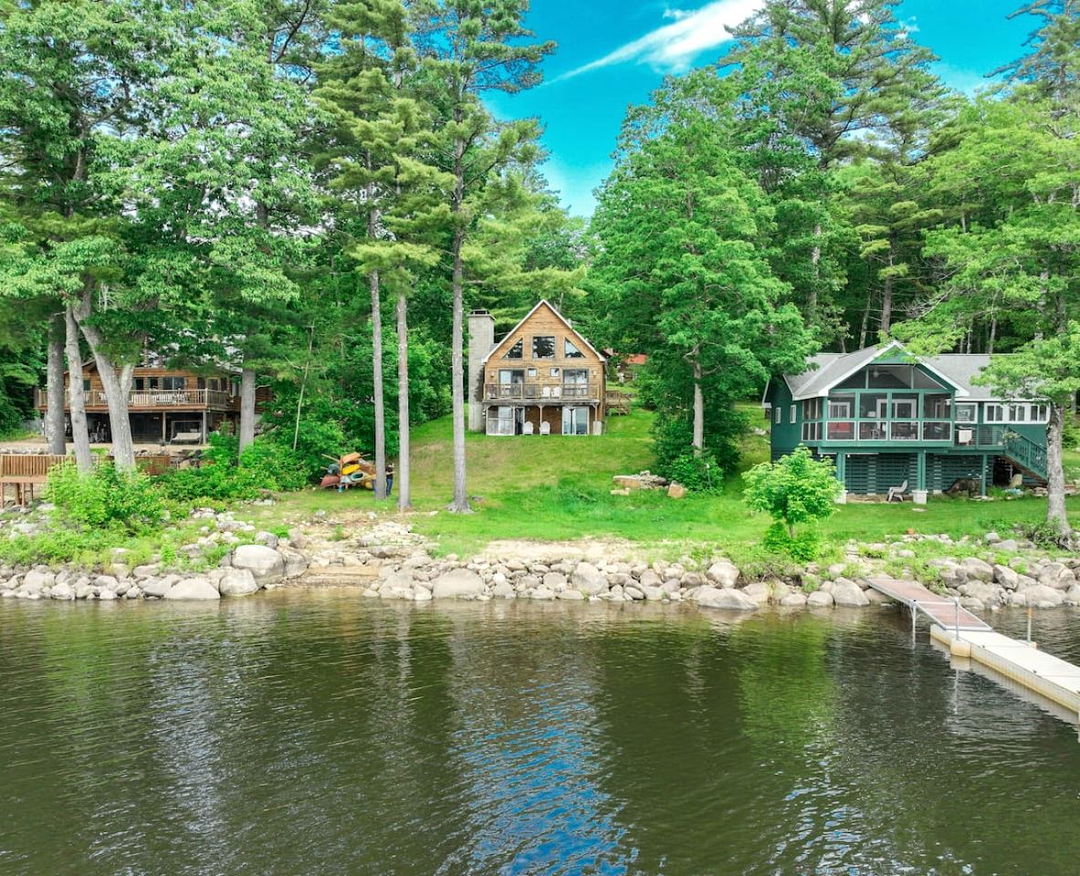 Awesome Secluded Cabin with Fire Pit and Lake Access in Fryeburg, Maine
