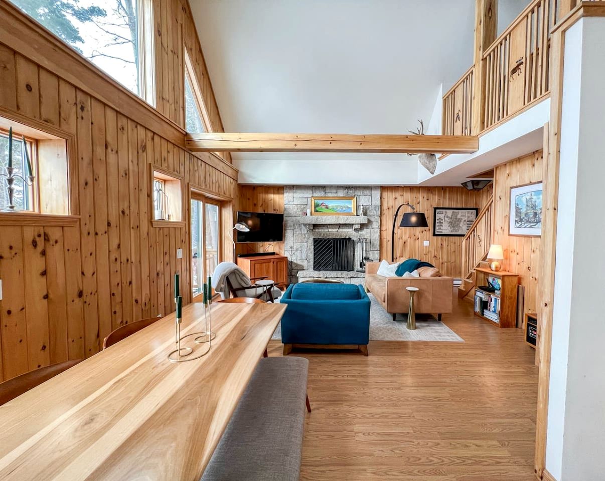 Awesome Secluded Cabin with Fire Pit and Lake Access in Fryeburg, Maine