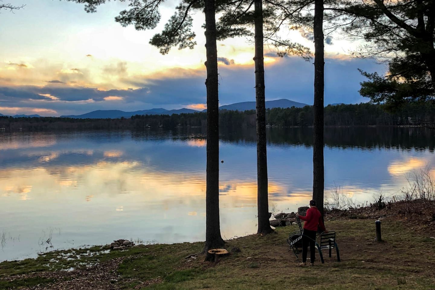 Awesome Secluded Cabin with Fire Pit and Lake Access in Fryeburg, Maine