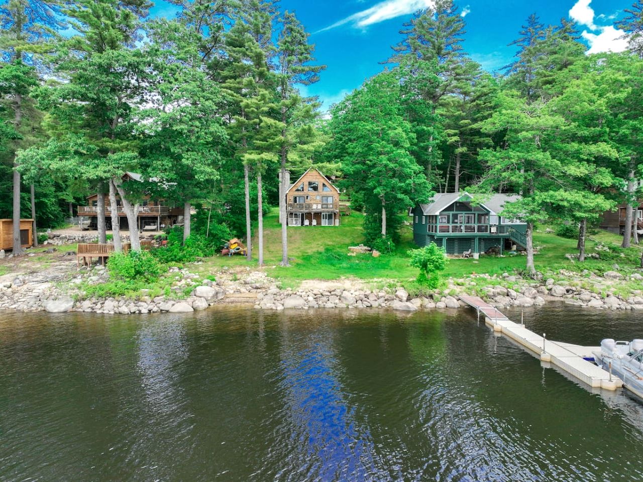 Awesome Secluded Cabin with Fire Pit and Lake Access in Fryeburg, Maine