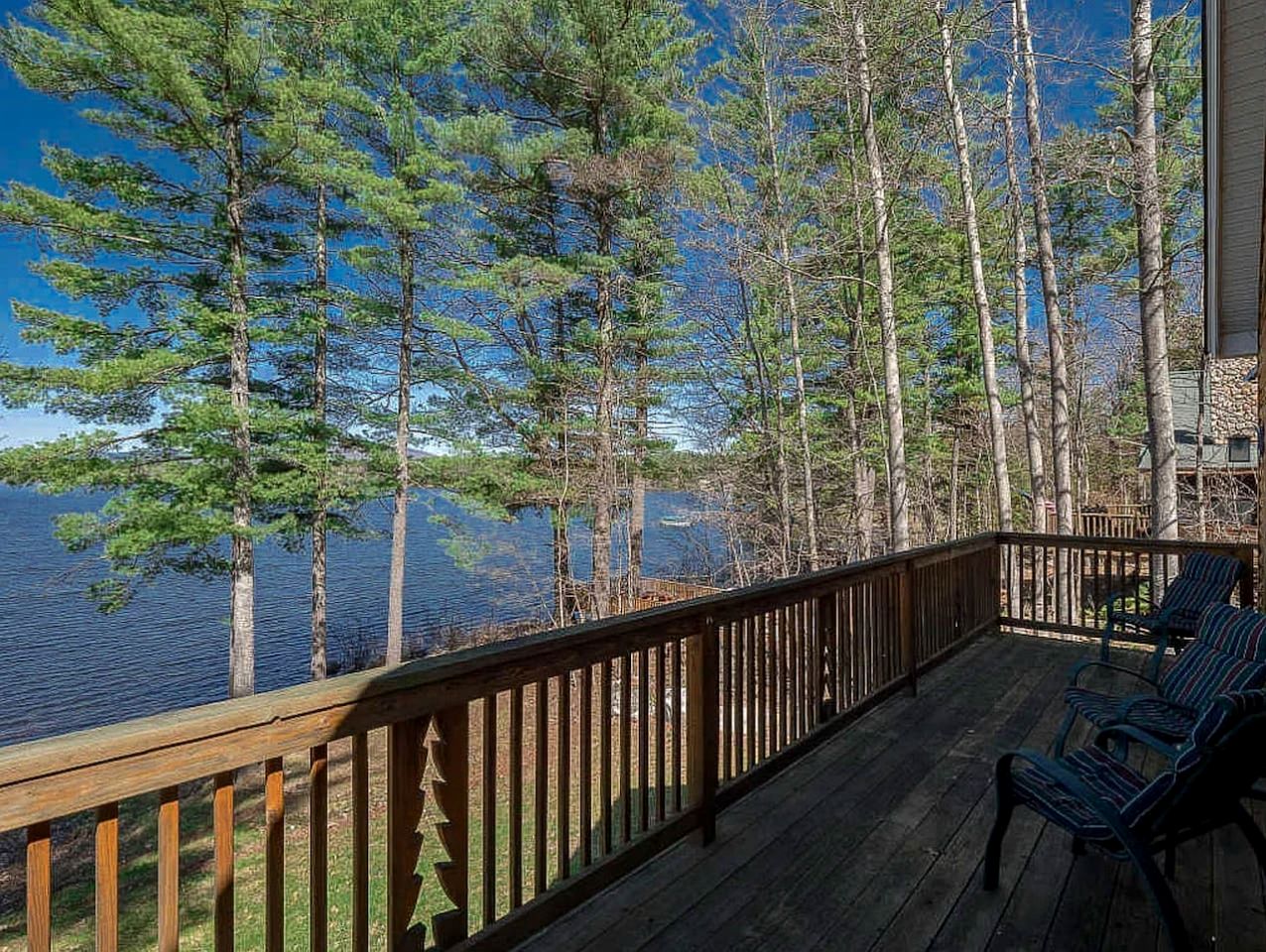 Awesome Secluded Cabin with Fire Pit and Lake Access in Fryeburg, Maine