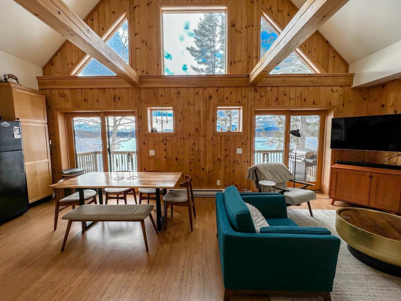 Awesome Secluded Cabin with Fire Pit and Lake Access in Fryeburg, Maine