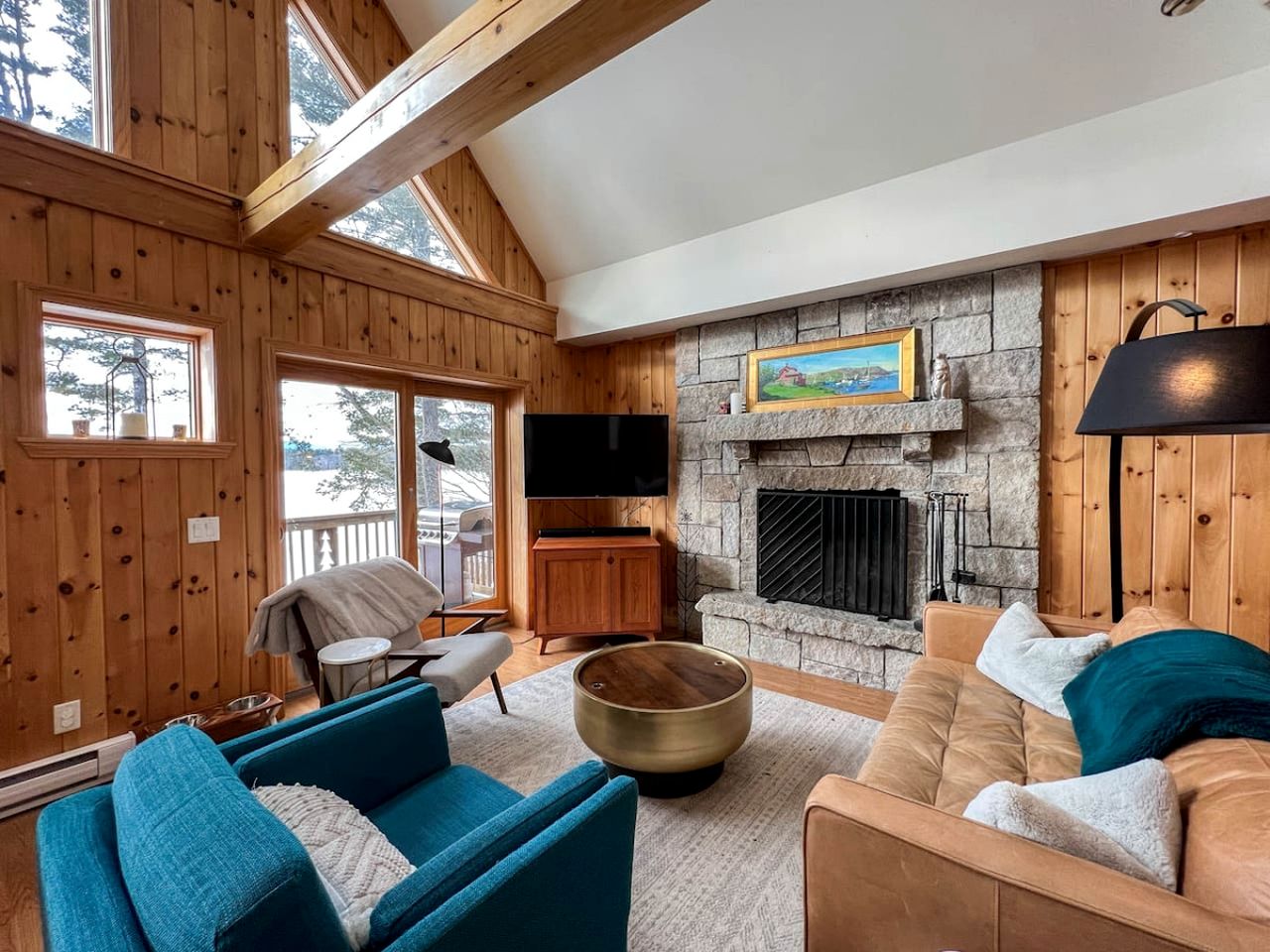 Awesome Secluded Cabin with Fire Pit and Lake Access in Fryeburg, Maine