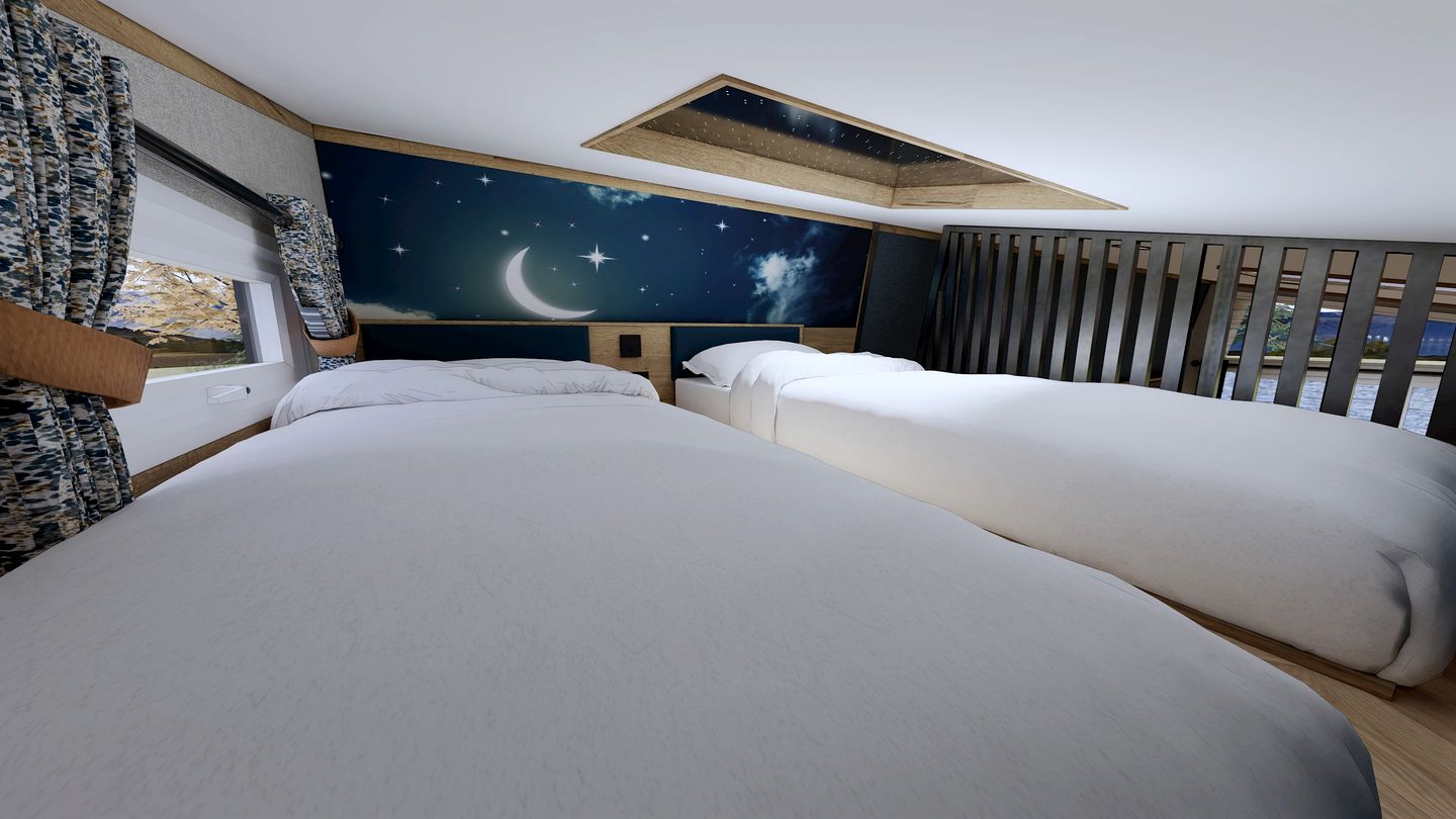 Stylish Luxury Glamping Pod with Scenic Deck near Billing Aquadrome, Northamptonshire