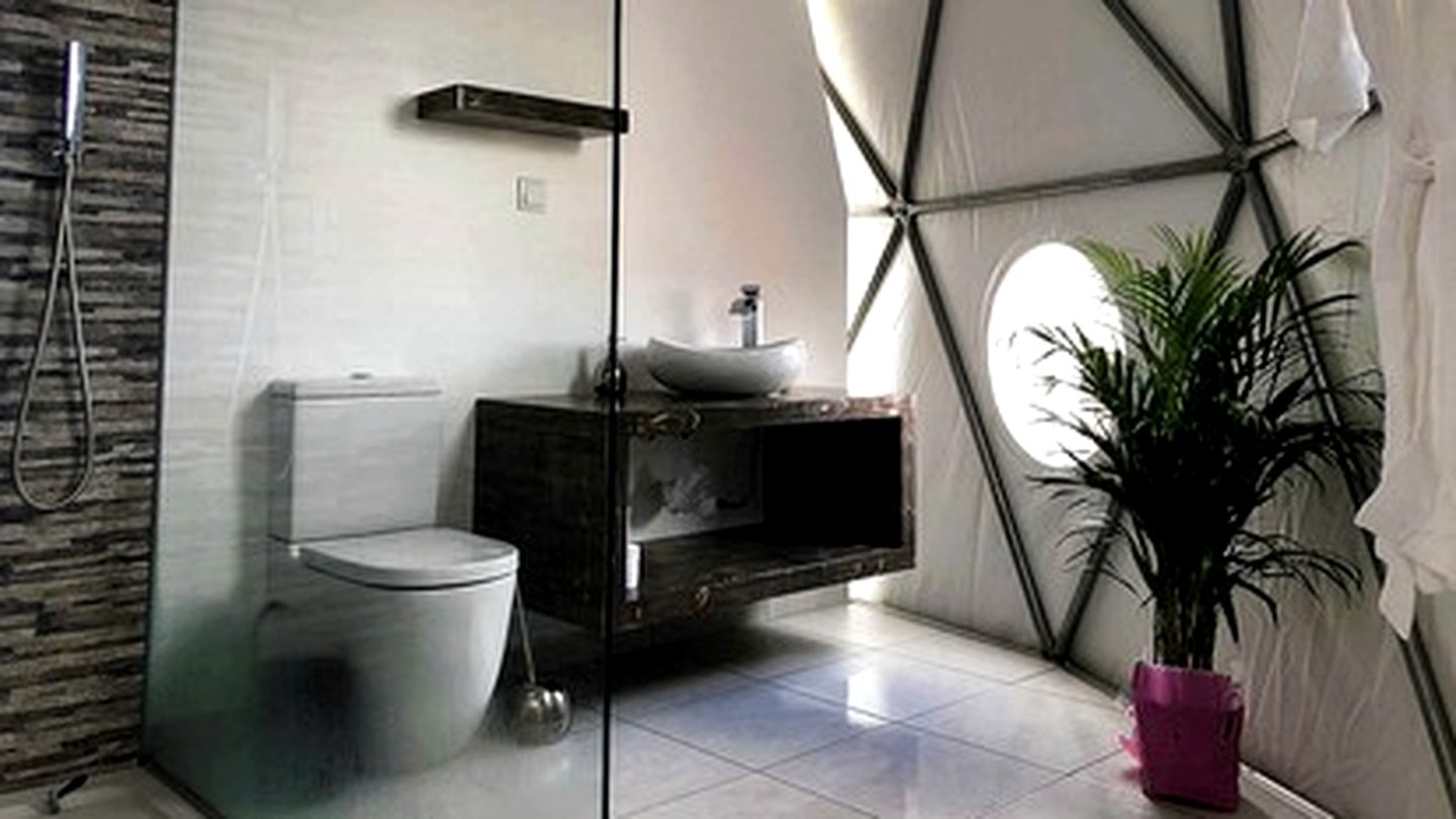 Unusual Dome Rental Perfect for a Luxury Camping Getaway in Prazeres, Portugal
