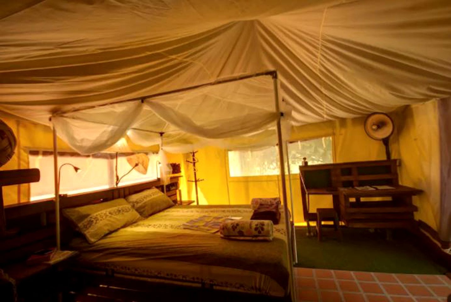 Waterfront Luxury Camping Tent with Resort Facilities near Patong Beach, Thailand