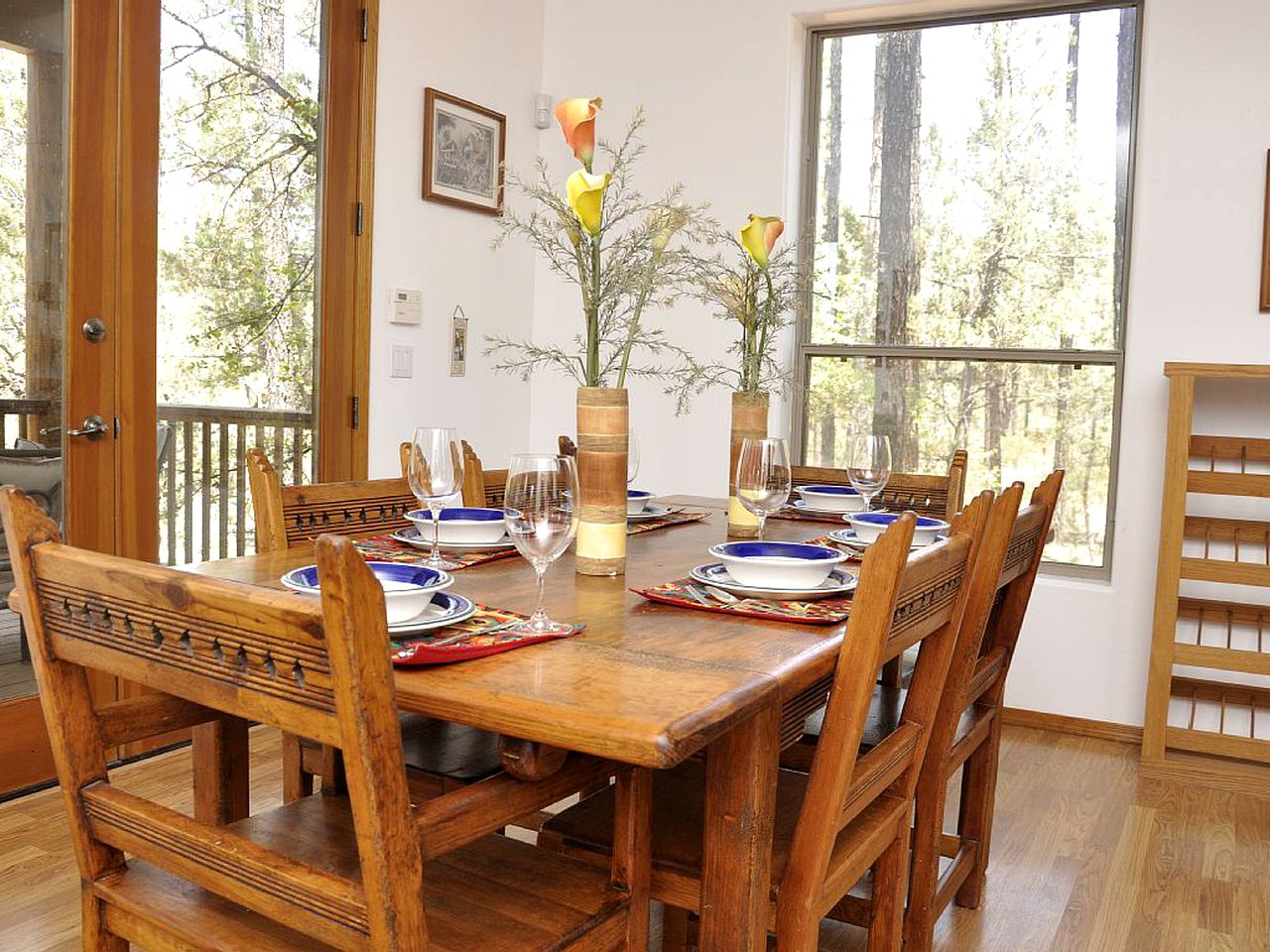 Spacious Woodland Log Cabin Rental with Mogollon Rim Views in Payson, Arizona