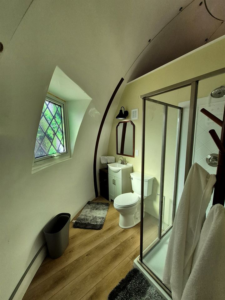 Secluded Woodland Geodome with Panoramic Views & Private Trails in Milledgeville, Georgia