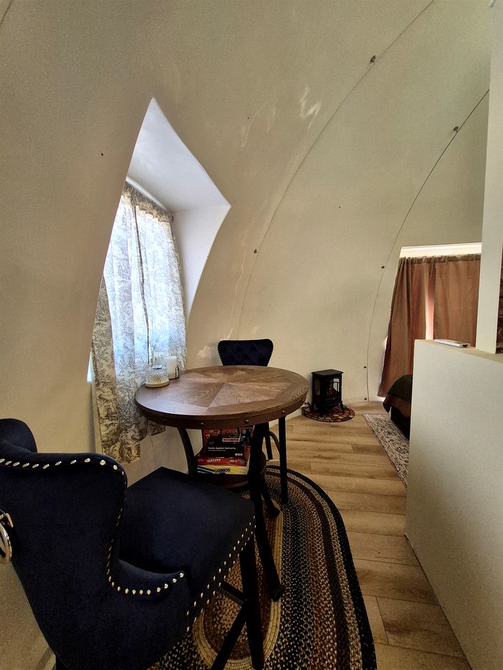 Secluded Woodland Geodome with Panoramic Views & Private Trails in Milledgeville, Georgia