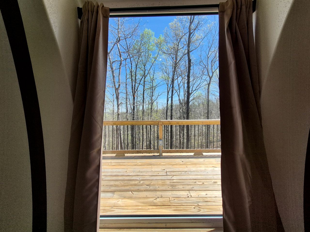 Secluded Woodland Geodome with Panoramic Views & Private Trails in Milledgeville, Georgia