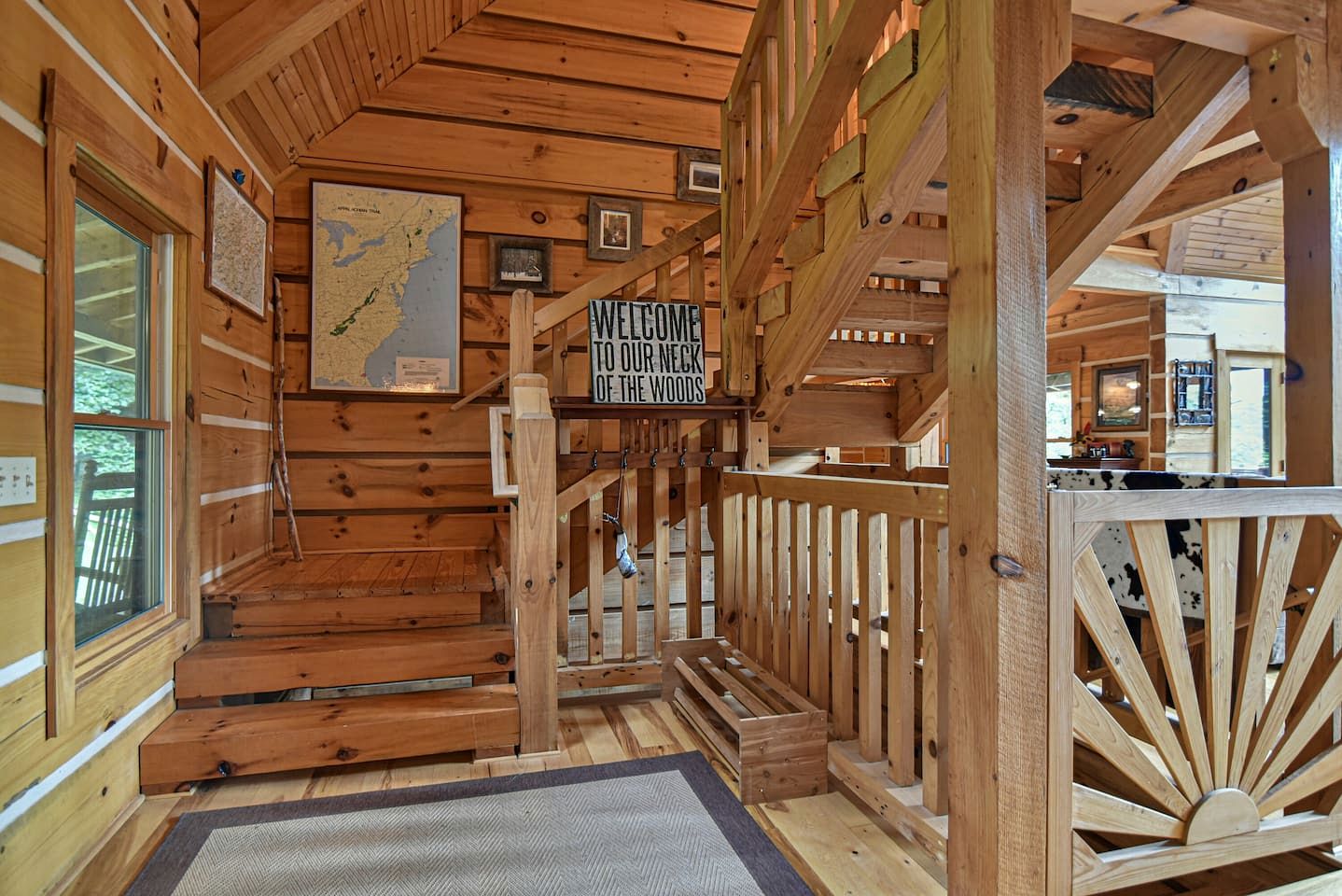 Stunning Mountain Cabin with Hot Tub and Game Room Near Asheville in Old Fort, NC