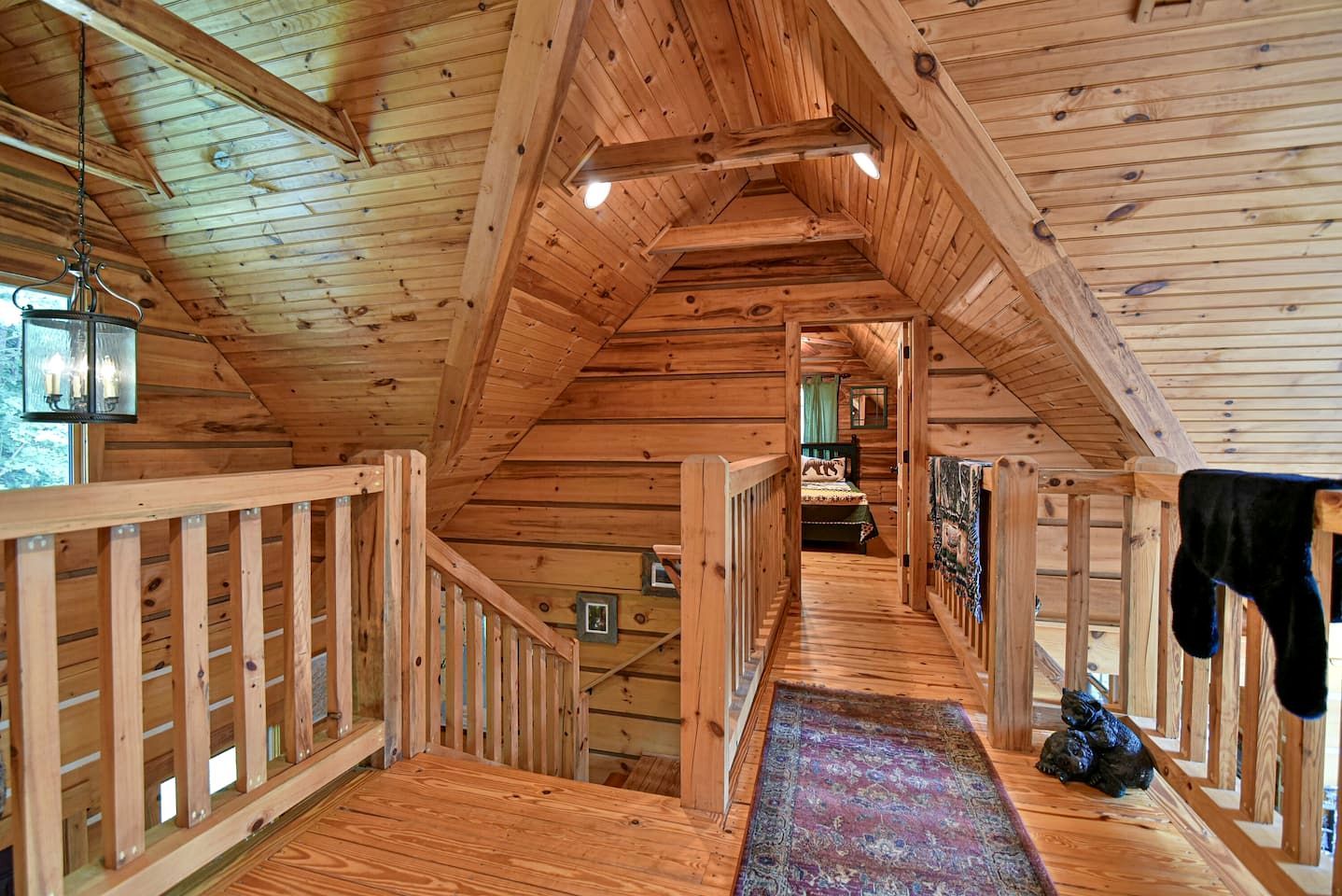 Stunning Mountain Cabin with Hot Tub and Game Room Near Asheville in Old Fort, NC