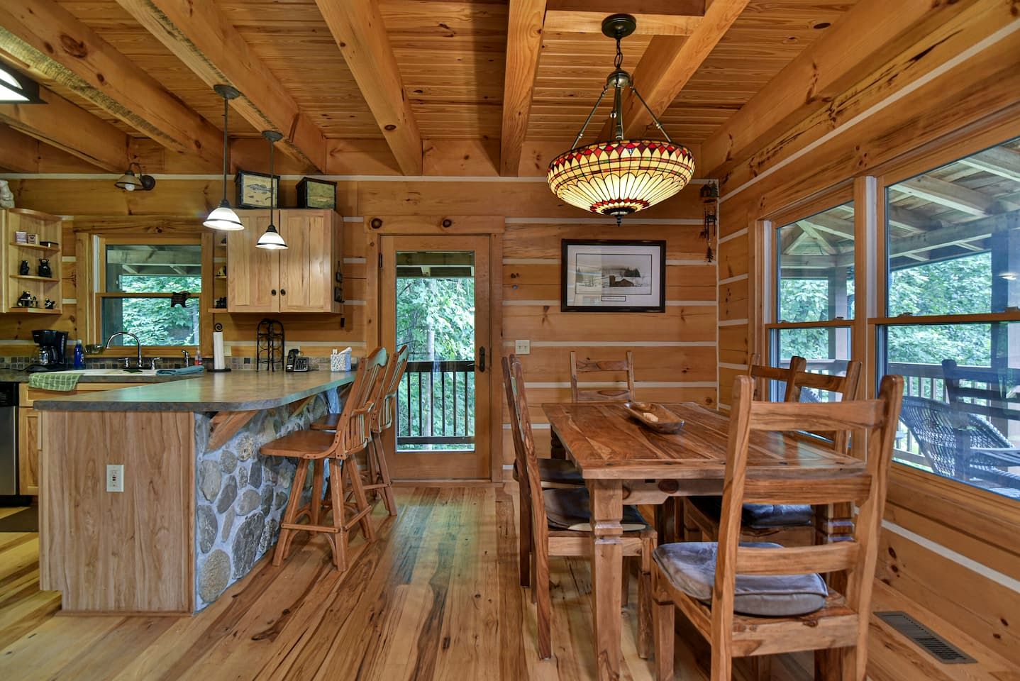 Stunning Mountain Cabin with Hot Tub and Game Room Near Asheville in Old Fort, NC