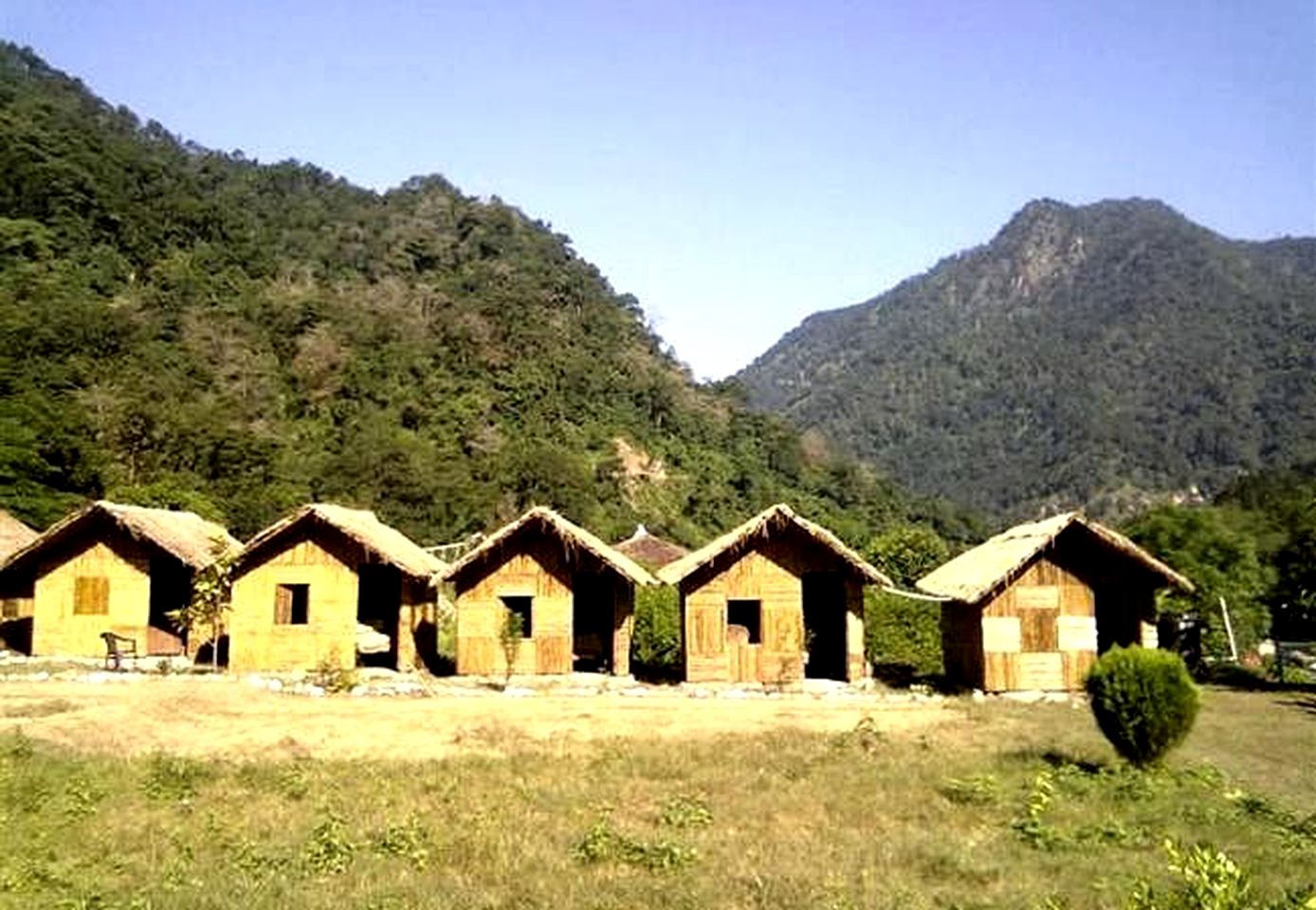 Bamboo Cottages and Rafting Camp in the Himalayas