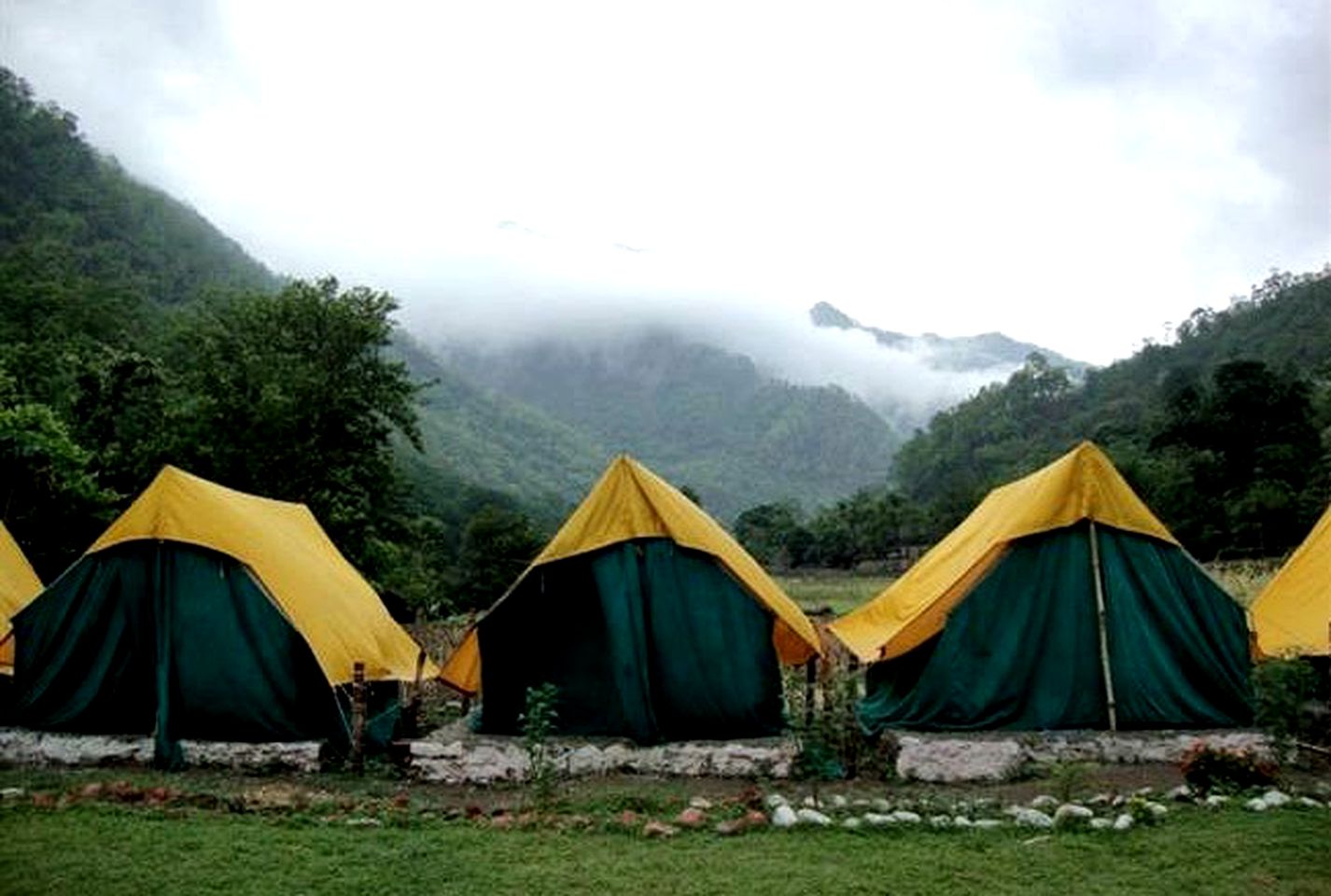 Bamboo Cottages and Rafting Camp in the Himalayas