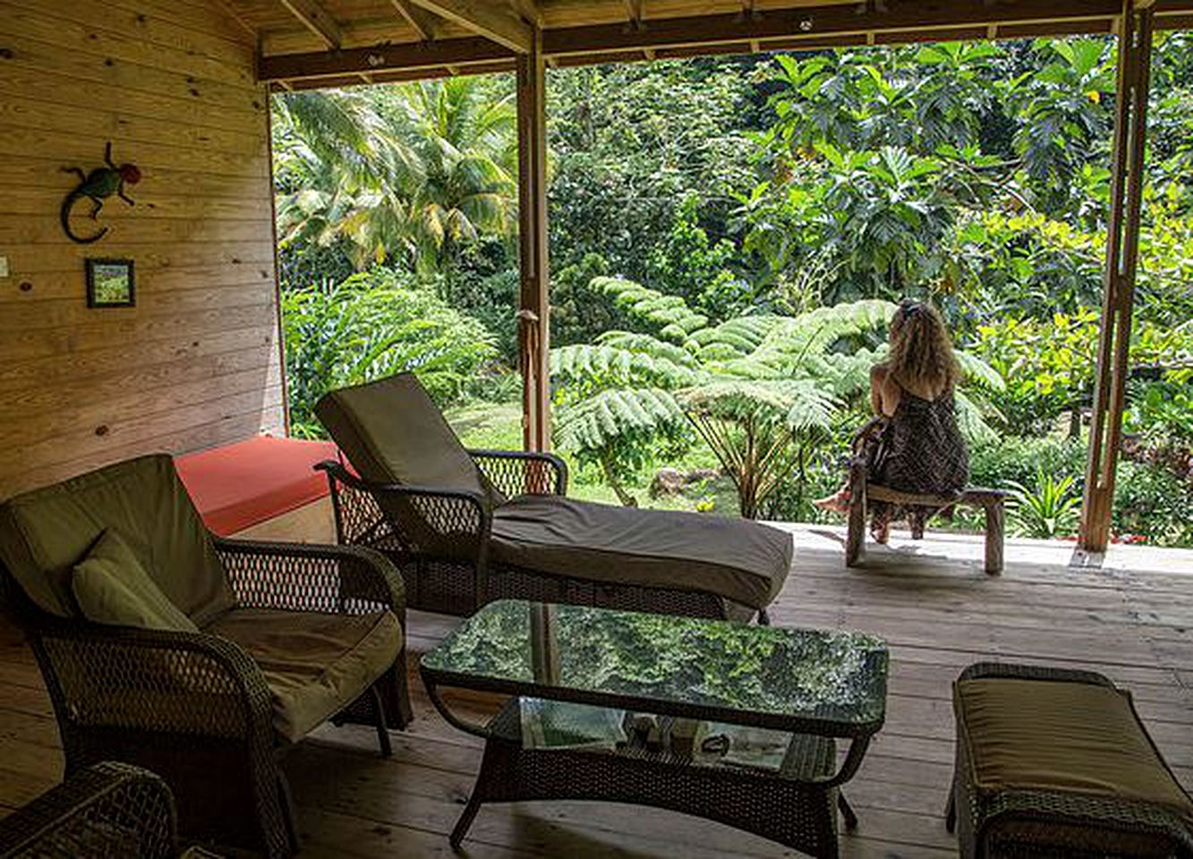 Relaxing Jungle Getaway with Amazing Garden Views in Saint David, Dominica