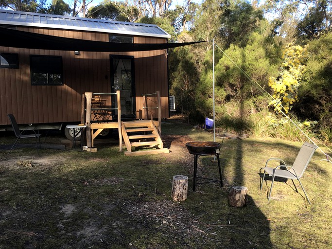 North Bruny Island Tiny House for a Coastal Glamping Getaway in Tasmania