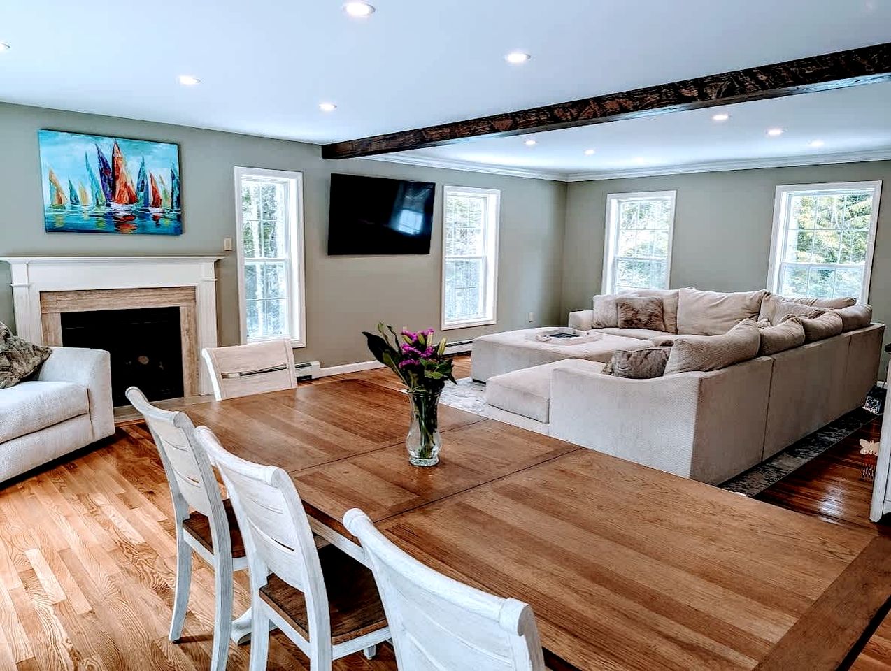 Spacious Family Vacation Home with Fire Pit Near Acadia National Park | Bar Harbor, Maine