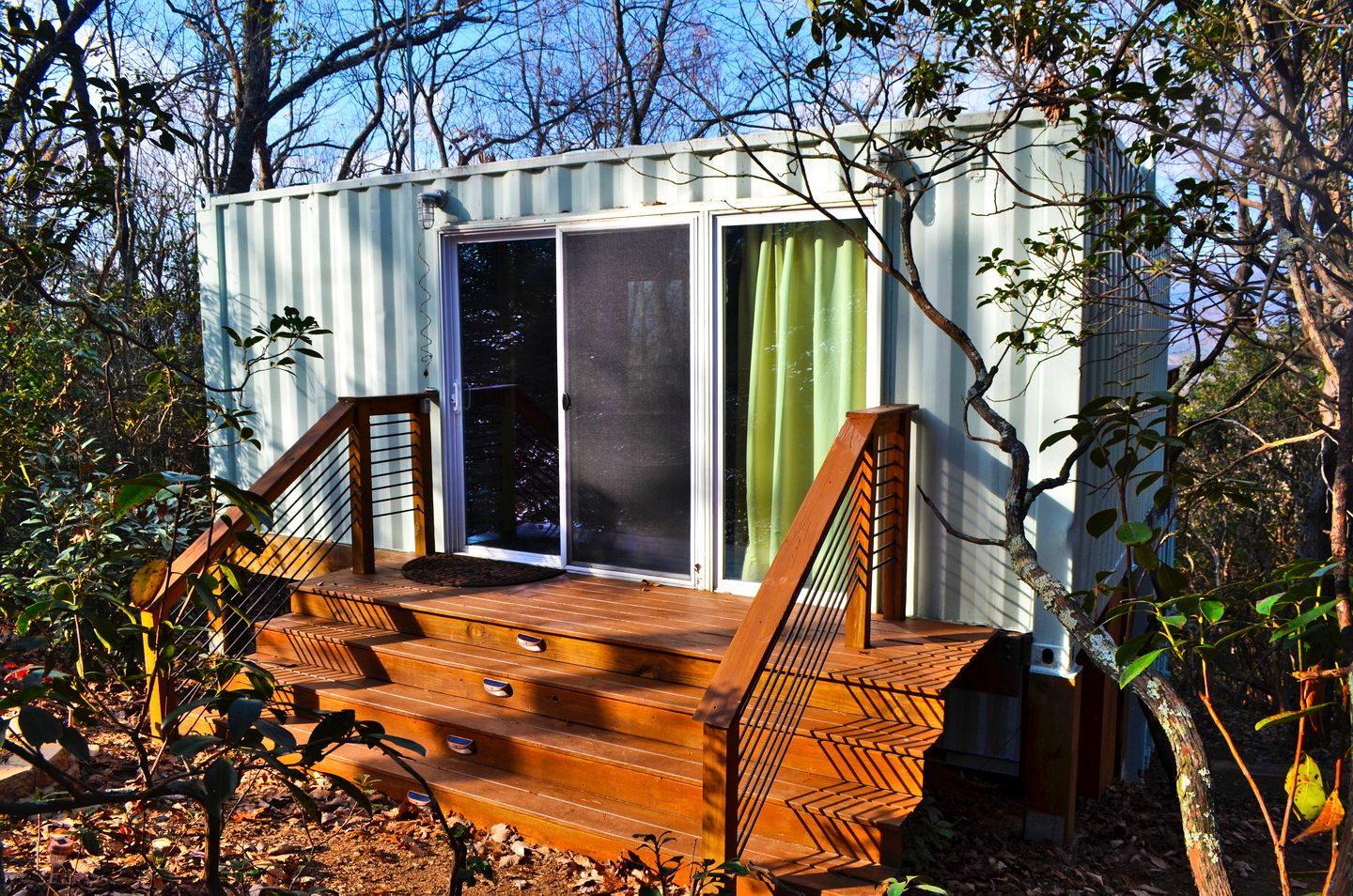 Charming Eco-Friendly Container for Glamping Getaway in the Blue Ridge Mountains, Georgia