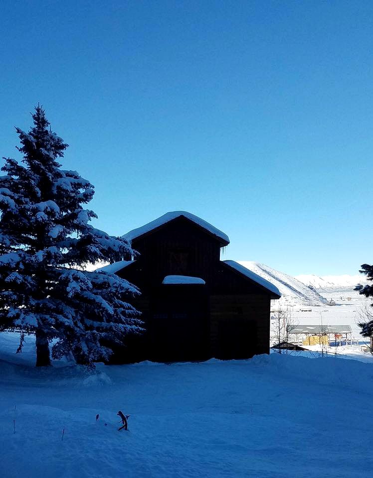 Barn-Style Vacation Rental with Mountain Views in Thayne, Wyoming