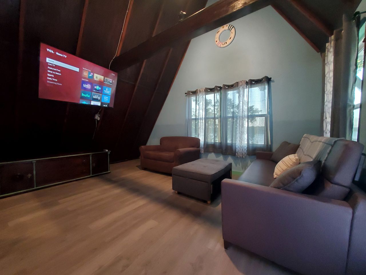 Charming Lakefront Cabin with Sandy Beach Access & Fire Pit Near Lake Cisco, TX