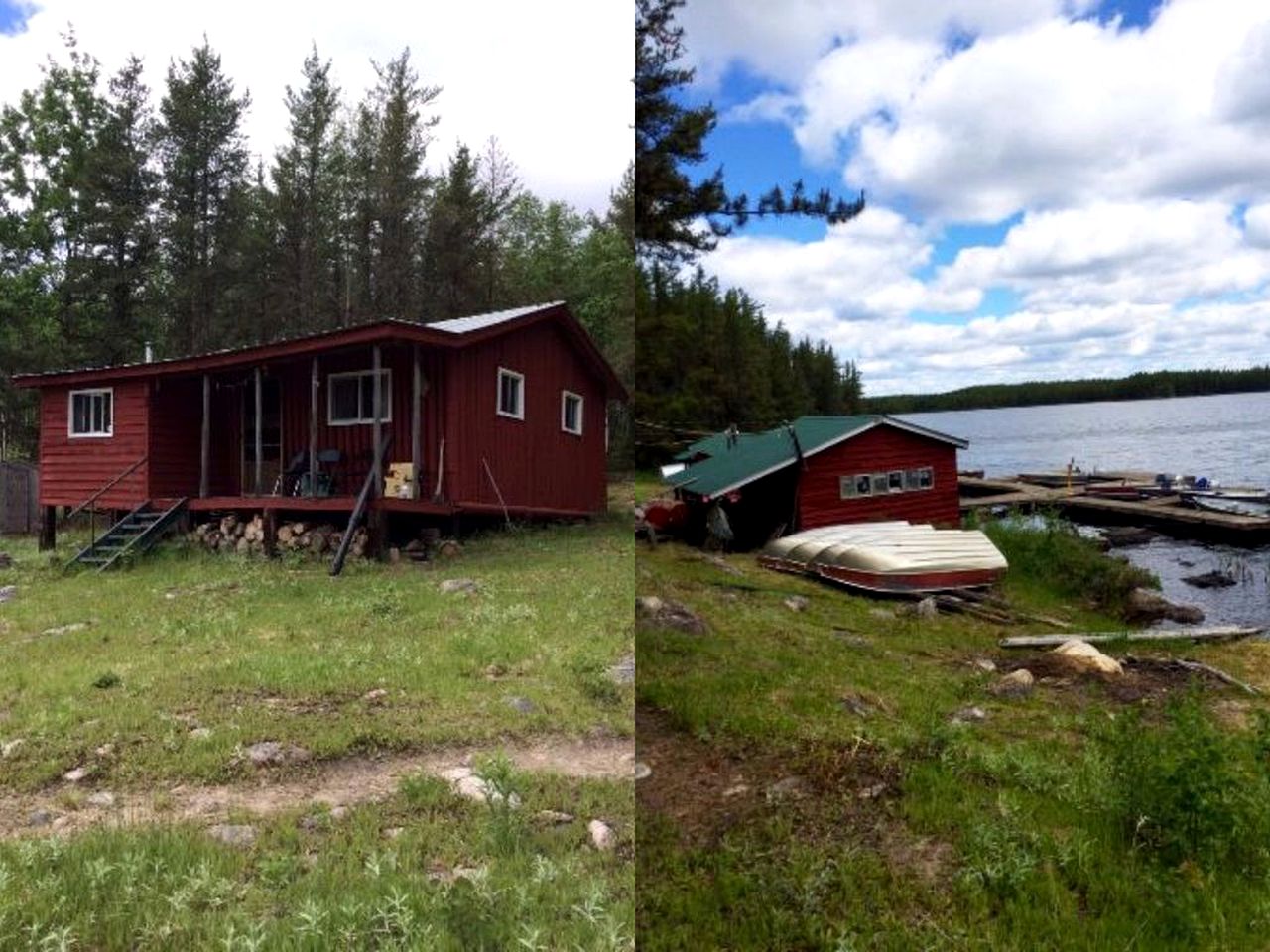 Fishing Cabin on a Secluded Lake Full of Walleye in Wabakimi Provincial Park, Ontario