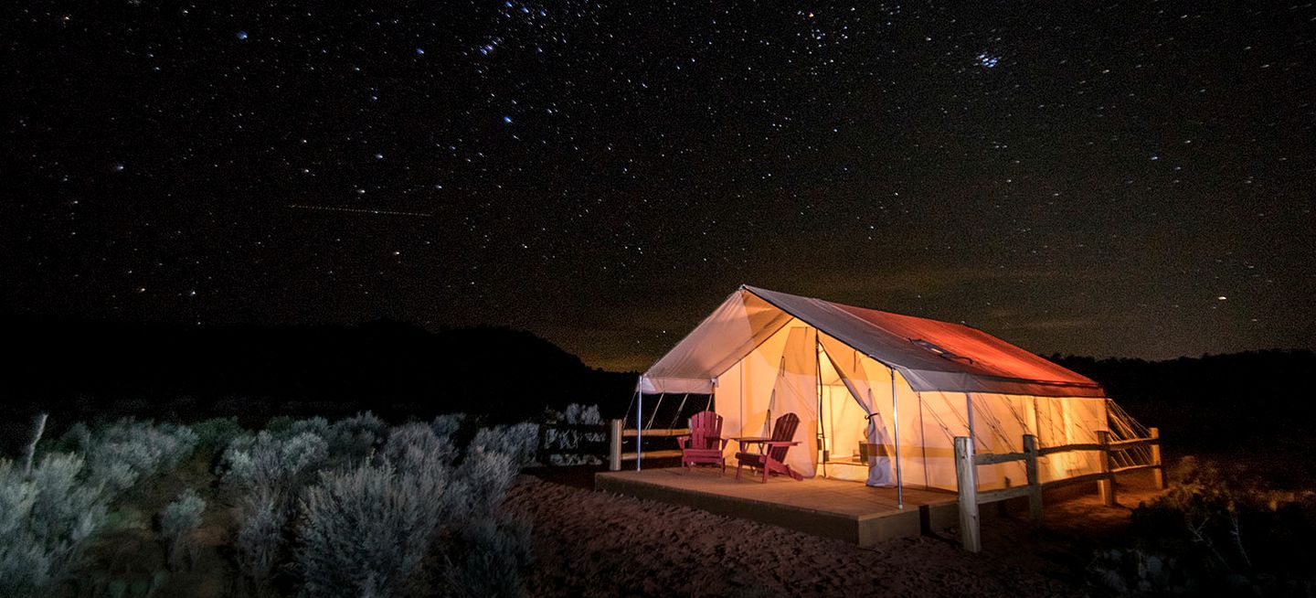 Luxury Camping Alongside the Grand Staircase-Escalante National Monument in Utah