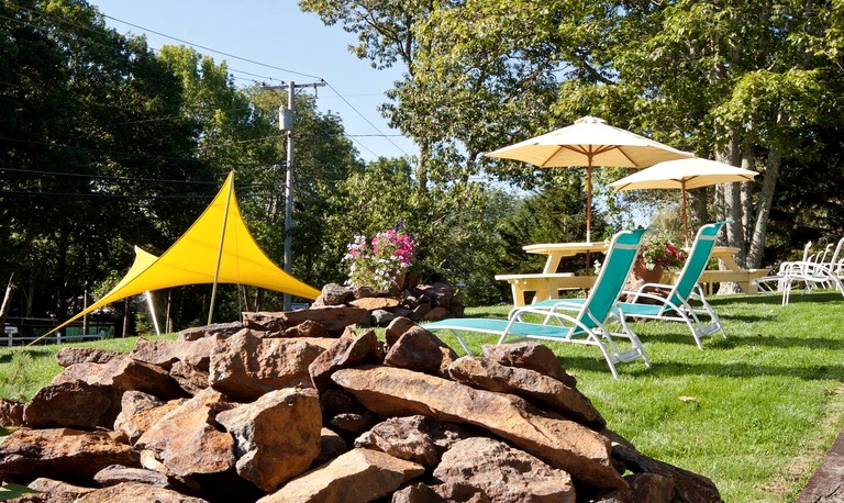 Sunny Room with a Private Deck in a Bed and Breakfast near Camden Hills State Park, Maine | Nature Lodges (Lincolnville, Maine, United States of Ameri