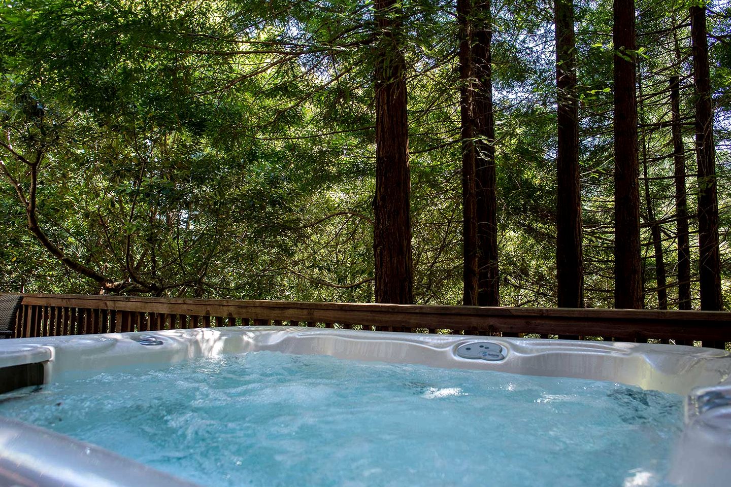 Wonderful Cabin with Jacuzzi and Beautiful Living Spaces in Cazadero, California