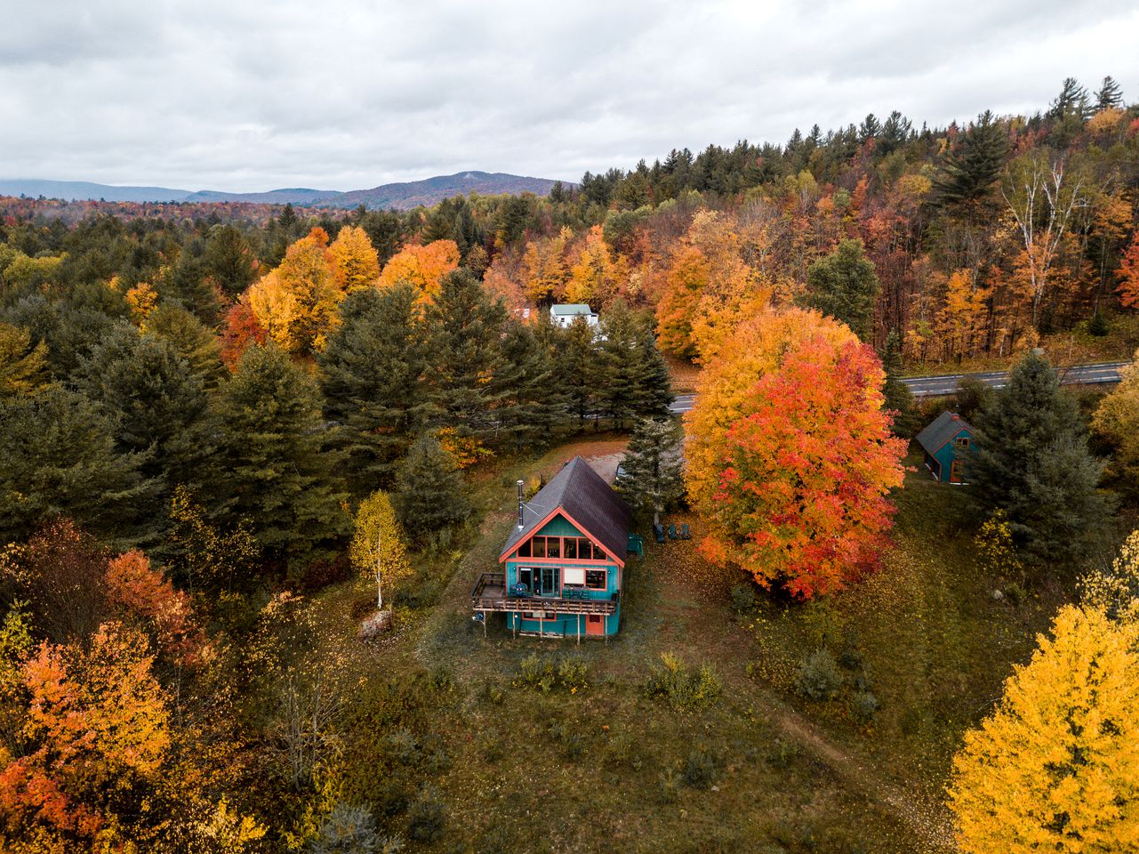 Bavarian-Style Chalet Rental with Adirondack Mountain Views in Indian Lake, New York