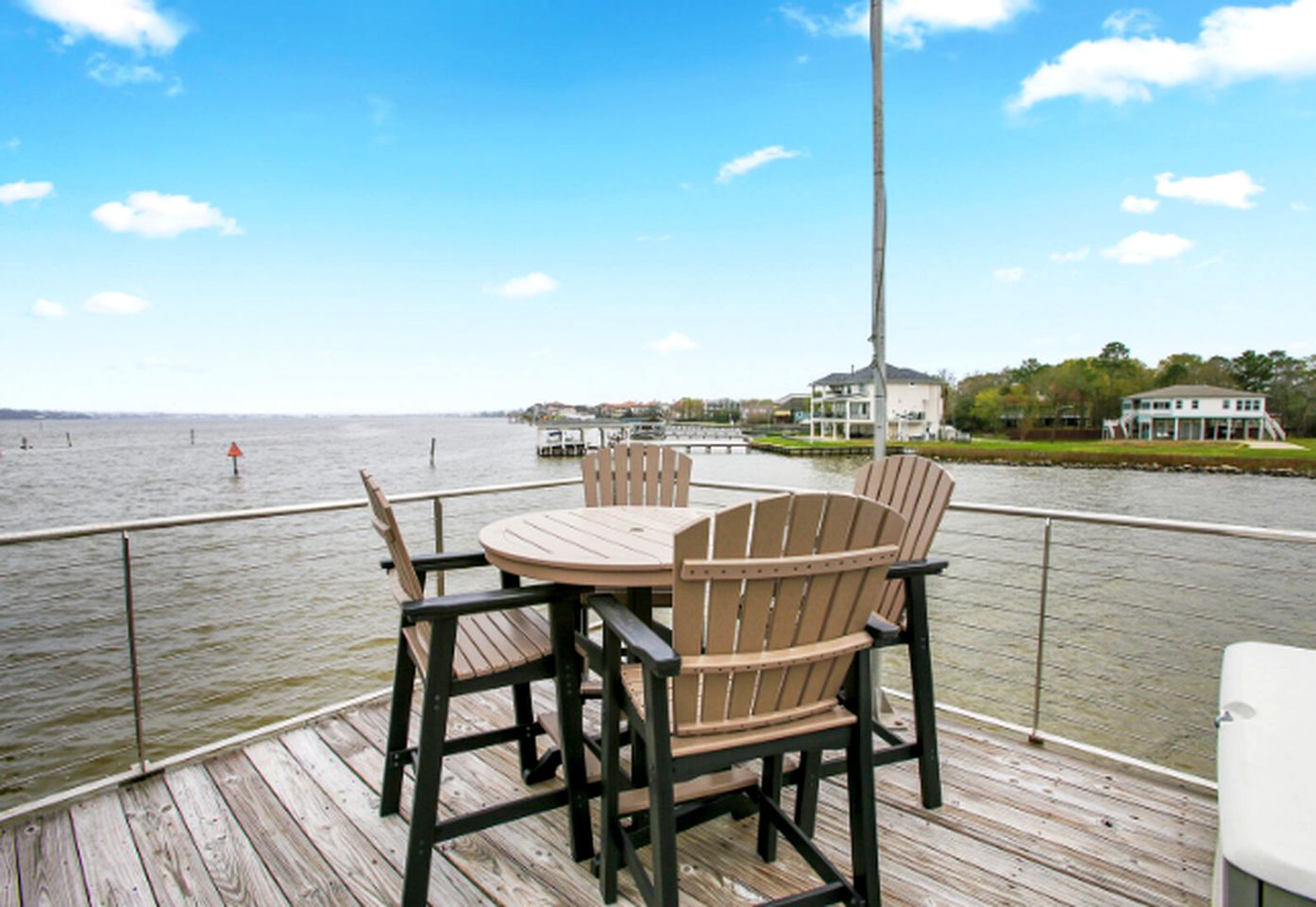 Fabulous Waterfront Home with Private Boat Ramp and Gorgeous Bay Views in League City, Texas
