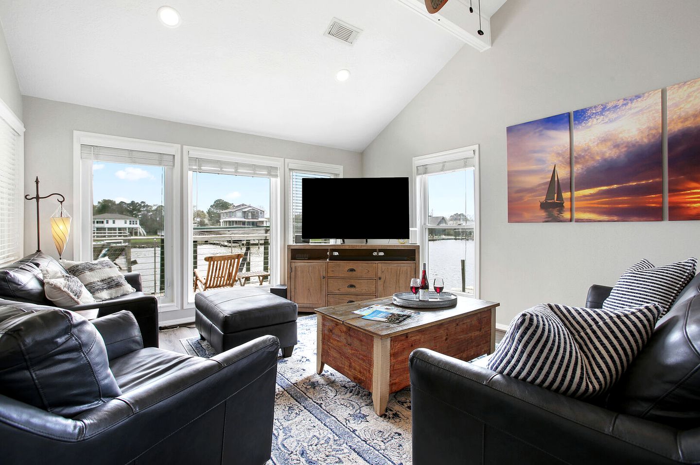 Fabulous Waterfront Home with Private Boat Ramp and Gorgeous Bay Views in League City, Texas