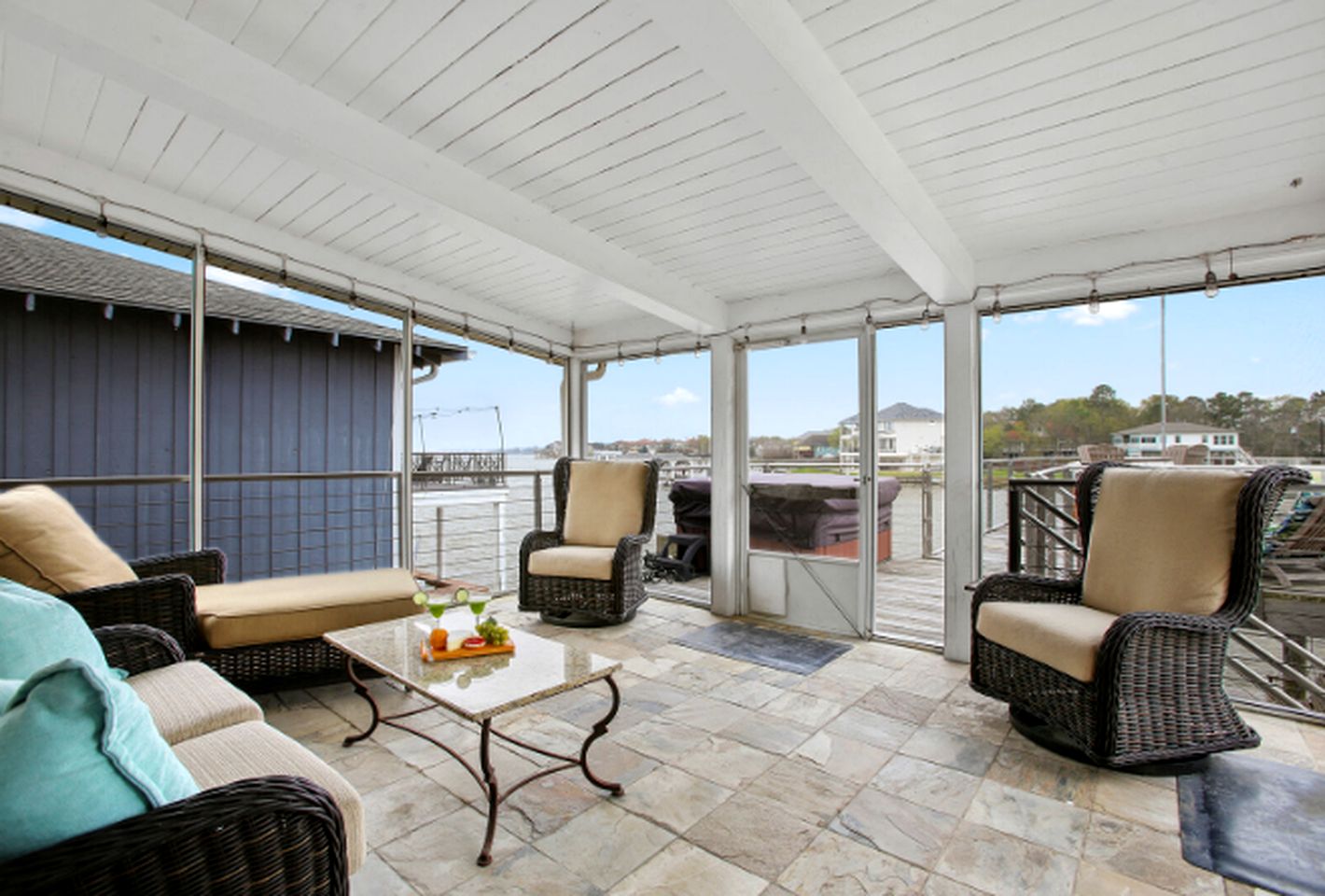 Fabulous Waterfront Home with Private Boat Ramp and Gorgeous Bay Views in League City, Texas