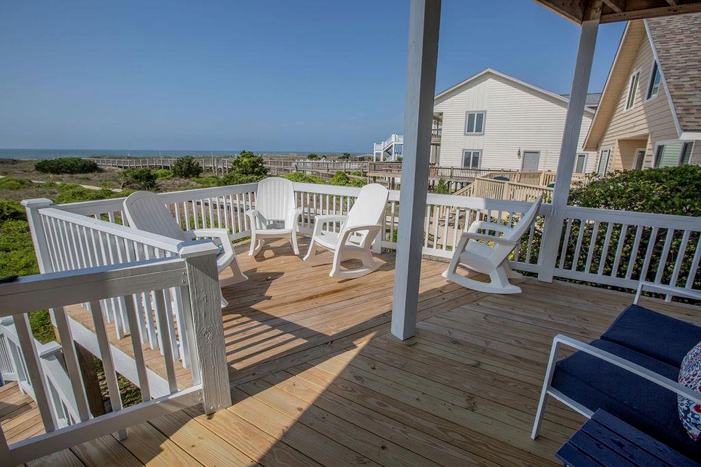 Spacious Oceanview Cottage Rental with a Private Pool Close to Secession, North Carolina