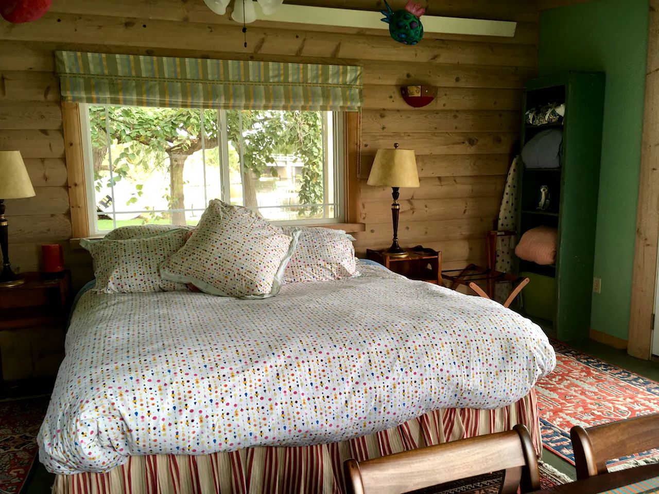 Romantic Riverfront Cottage with a Pier near Milwaukee, Wisconsin