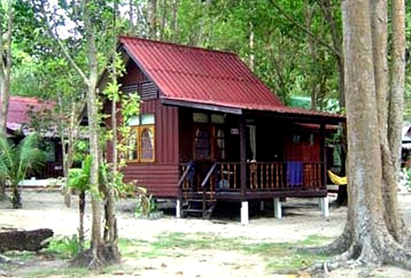 Beach Bungalows on Secluded Island, Thailand