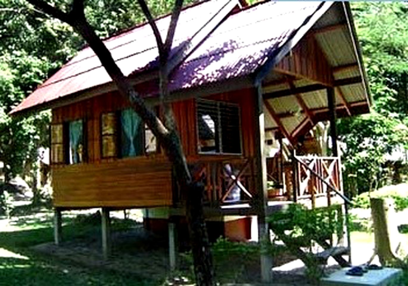 Beach Bungalows on Secluded Island, Thailand