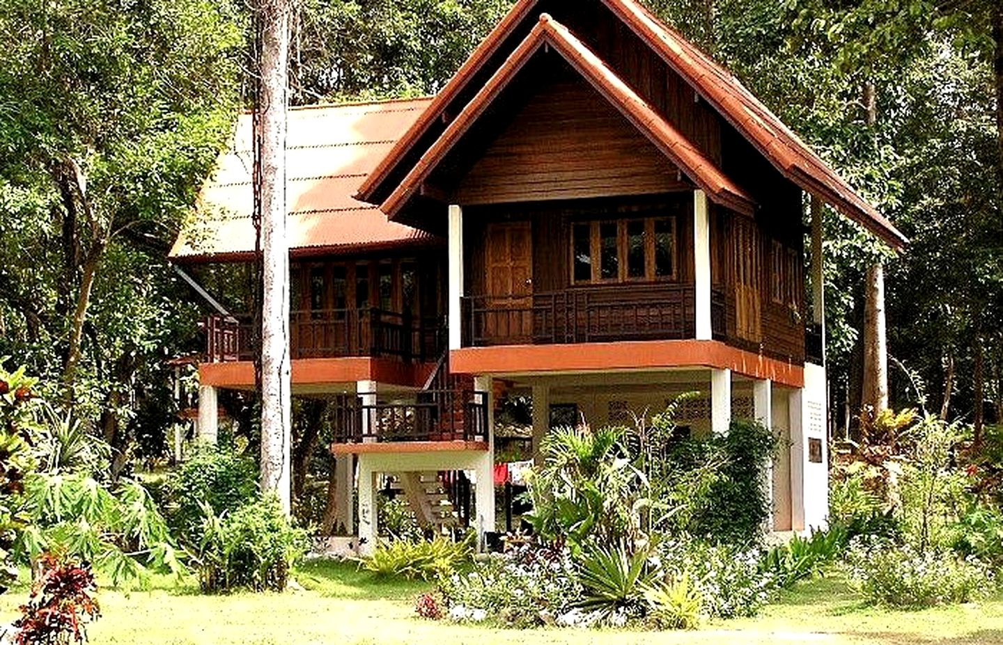 Beach Bungalows on Secluded Island, Thailand