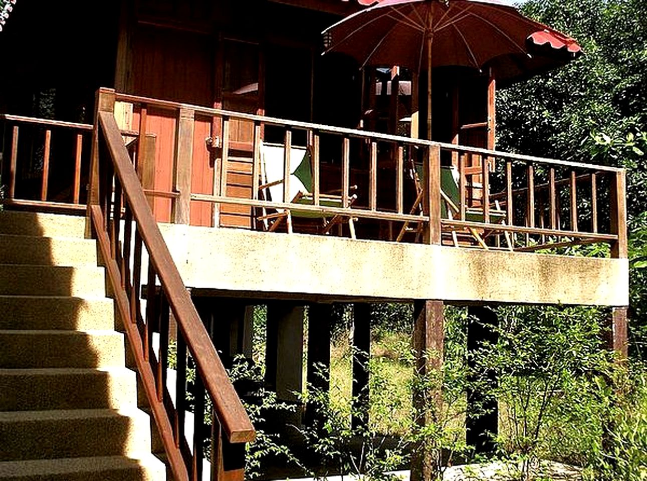 Beach Cabins at Eco-Glam Resort on Hidden Island of Koh Phra Thong, Southern Thailand