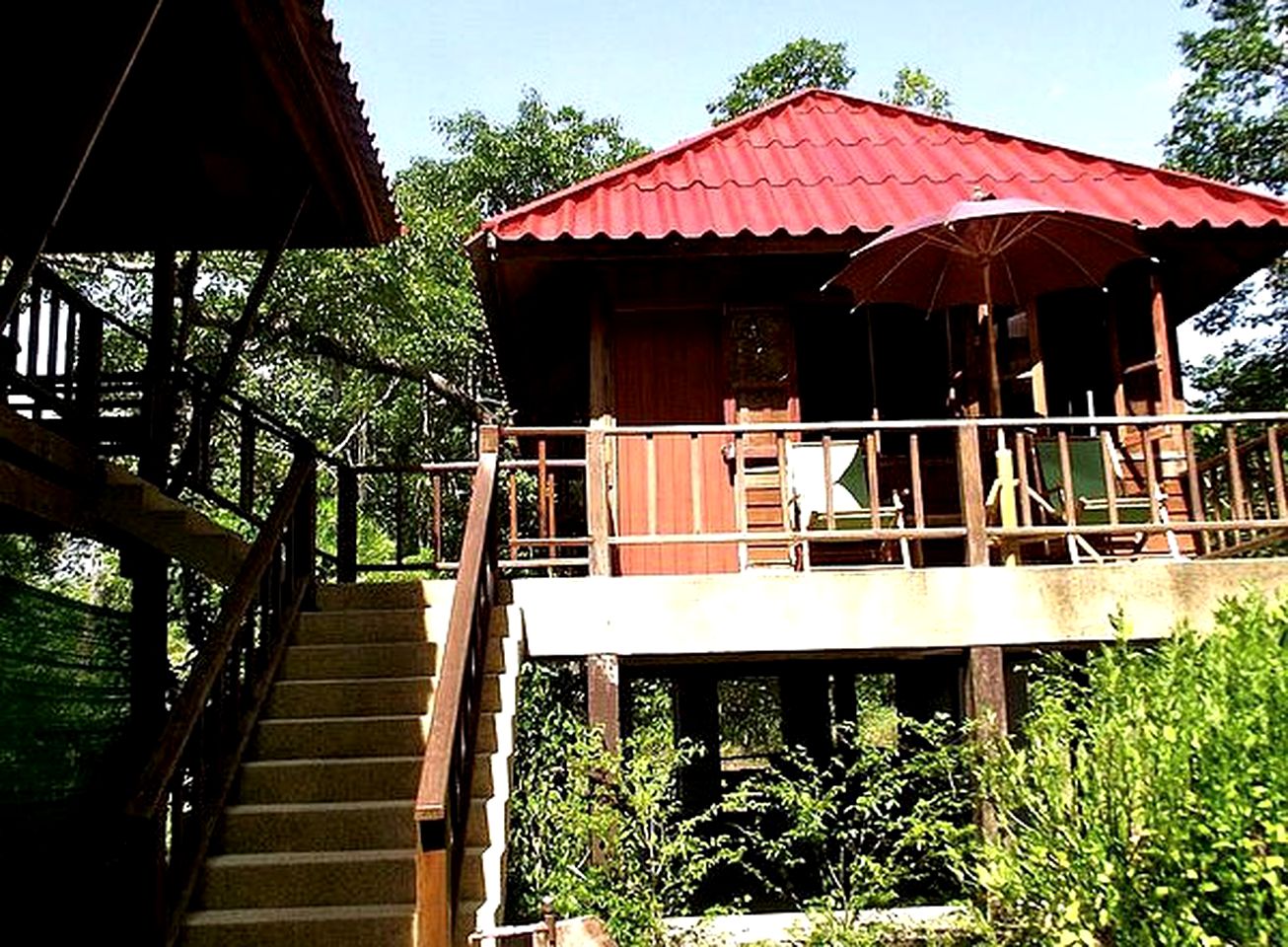 Beach Cabins at Eco-Glam Resort on Hidden Island of Koh Phra Thong, Southern Thailand