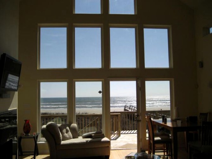 Beachfront property with private walkway, Beach Houses, Freeport