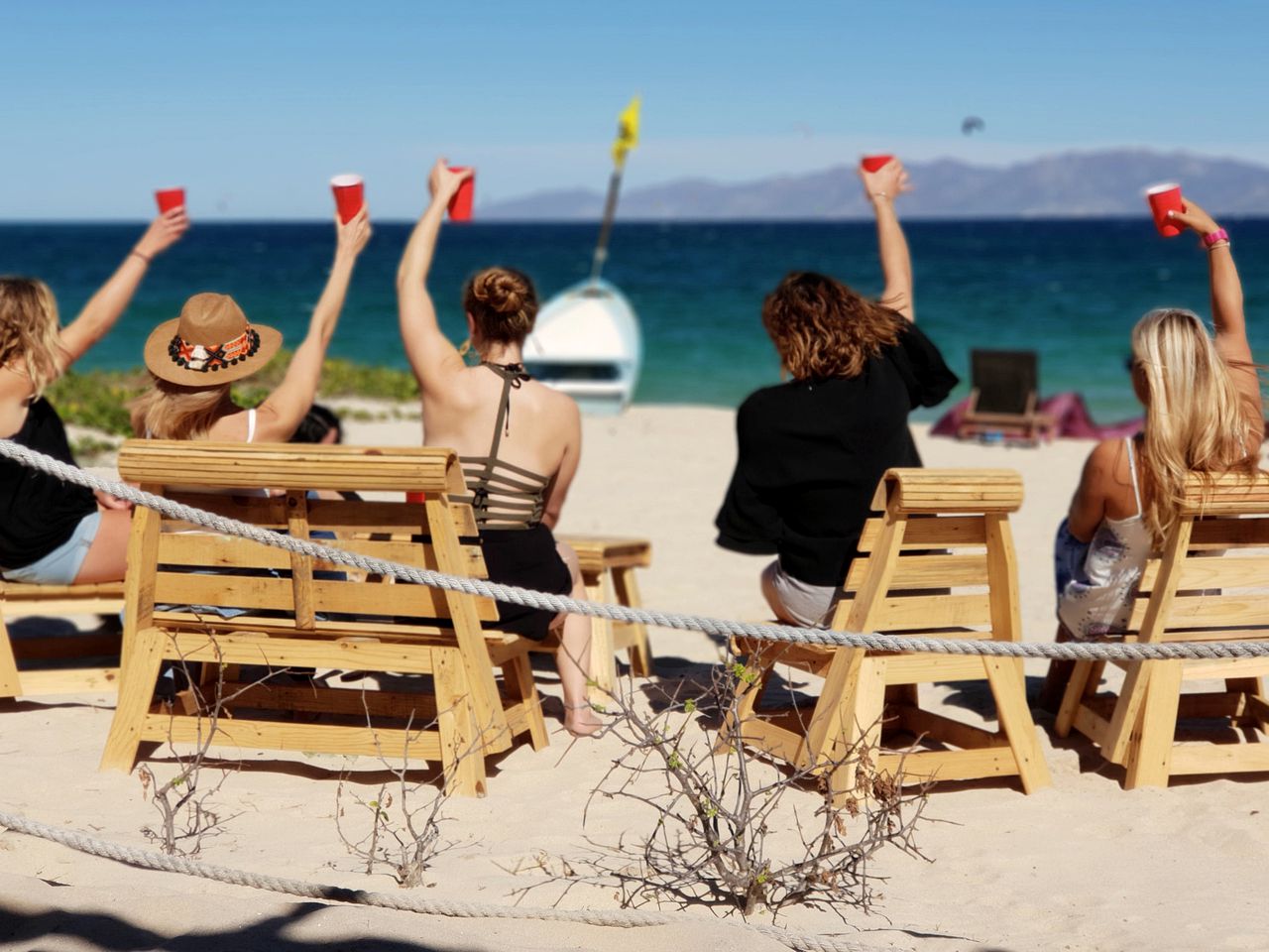 Beachfront Tent Rental for a Glamping Getaway on the Baja Peninsula near La Paz, Mexico