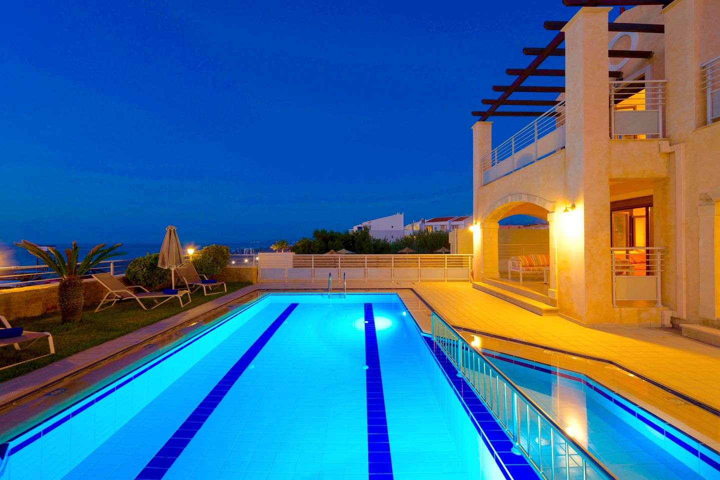 Stunning Beachfront Villa, Perfect for a Greek Vacation