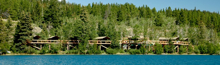 Safari Tents (Chilko Lake, British Columbia, Canada)