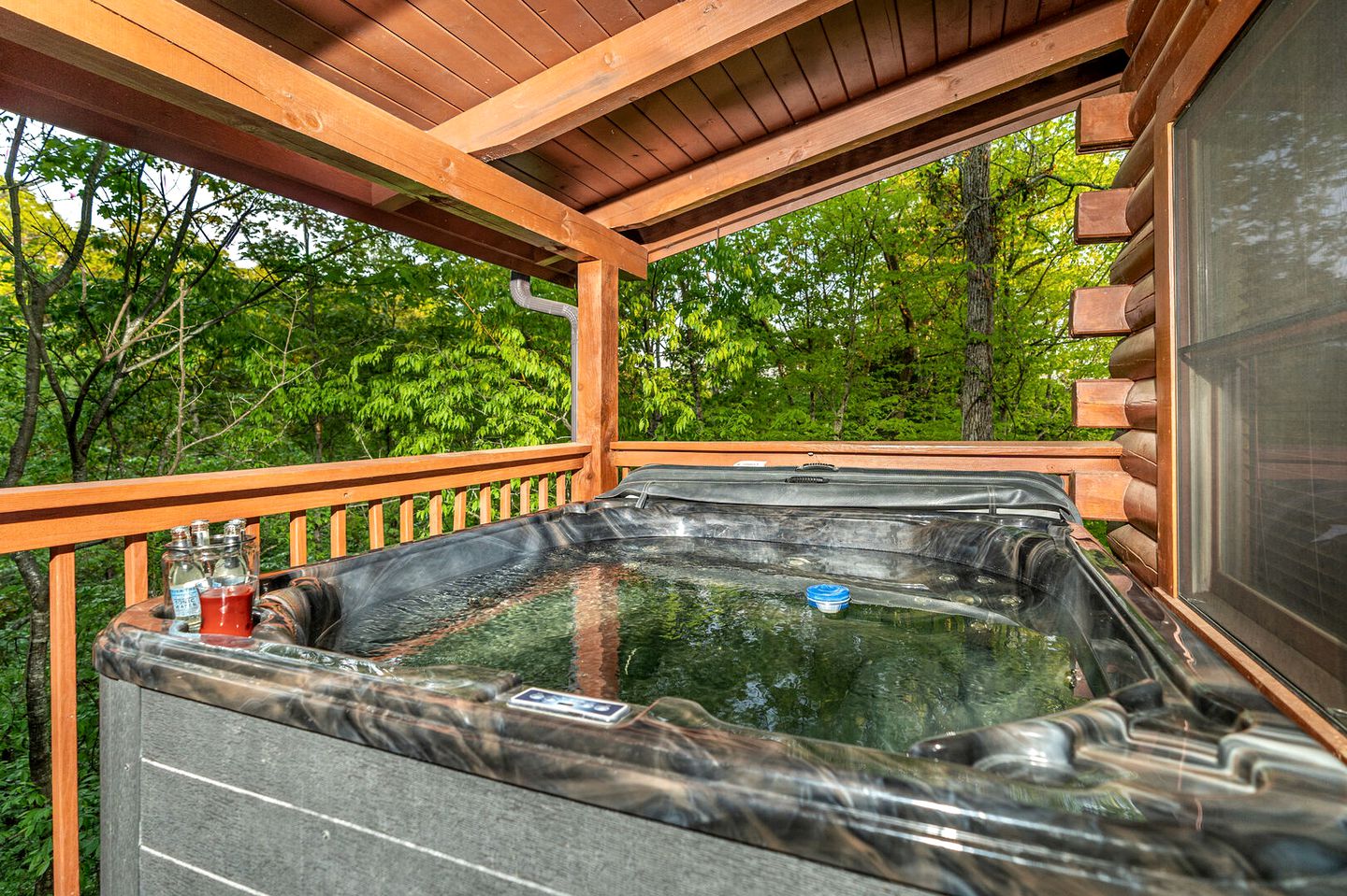 Picturesque Log Cabin with Private Hot Tub and Arcade Games on Douglas Lake near Sevierville, Tennessee